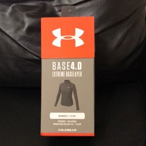 Under Armour Base 4.0 Extreme Baselayer, Women’s 1/4 Zip, Size (Small) Brand New